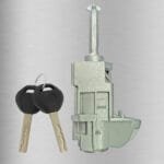 Left Door Lock Cylinder with 2 Keys for BMW E46 OE: 51217019975