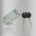Left Door Lock Cylinder with 2 Keys for BMW E46 OE: 51217019975
