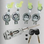 Full Car Lock Cylinder Ignition Lock Left and Right Door Locks for Honda CRV