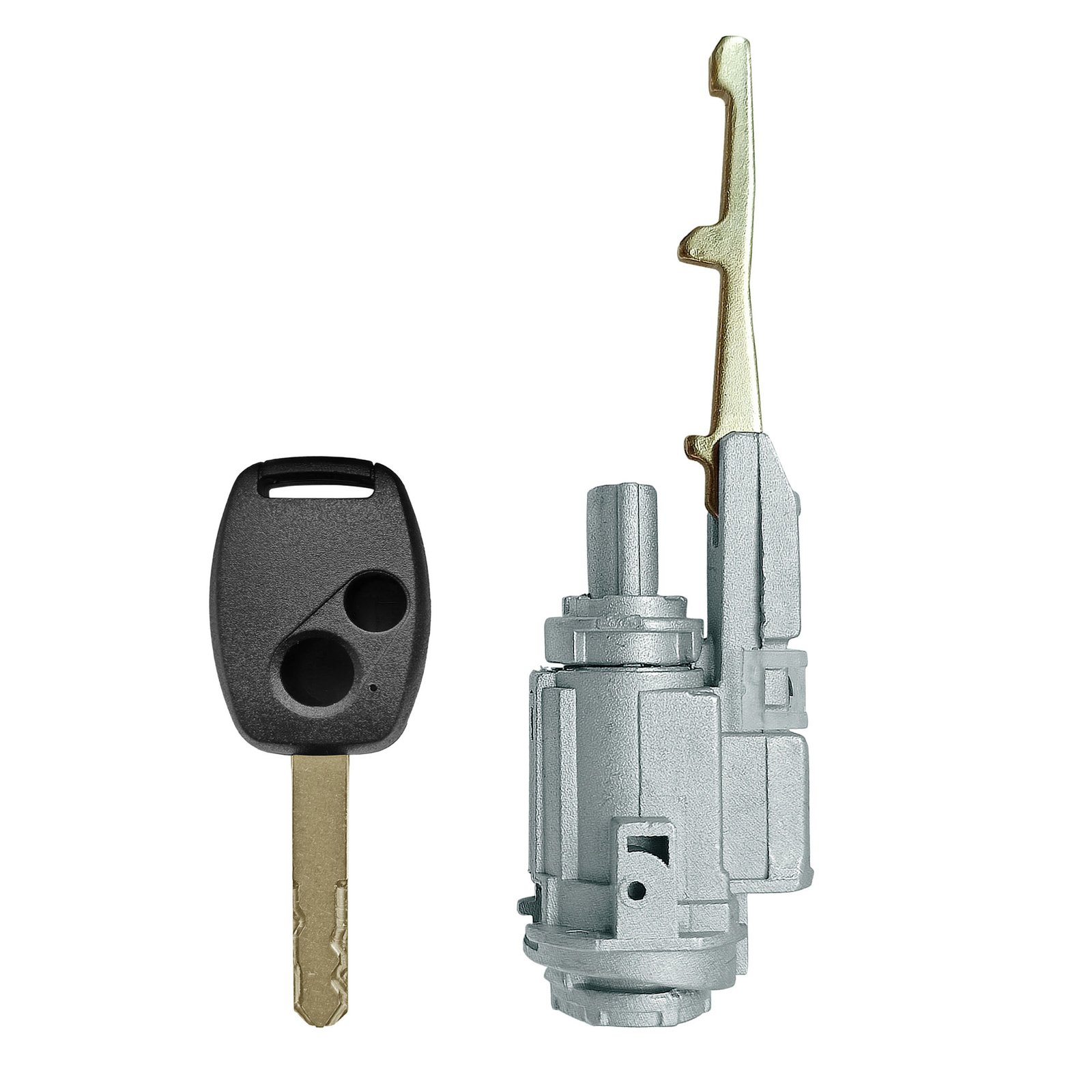 Ignition Lock Cylinder with 1 Key for Honda CRV Accord Fit Civic Odyssey Before 2012