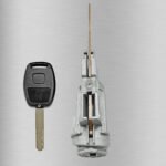 Ignition Lock Cylinder with 1 Key for Honda CRV Accord Fit Civic Odyssey Before 2012
