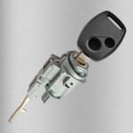 Ignition Lock Cylinder with 1 Key for Honda CRV Accord Fit Civic Odyssey Before 2012