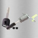 Left Door Lock Cylinder with 2 Keys for Honda CRV OE:72185-S9A-M02