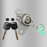 Left Door Lock Cylinder with 2 Keys for Honda Old Fit Sidi 72185-SLN-A01