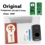 Remote Control Key 49 chip for Yamaha Motorcycle NVX155/NMAX155 433.92MHZ/315MHZ