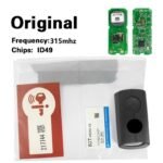 Remote Control Key 49 chip for Yamaha Motorcycle NVX155/NMAX155 433.92MHZ/315MHZ
