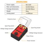 Ancel Automobile Spark Plug Tester Dual-Hole Simultaneous Testing