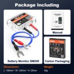 ANCEL BM200 12V Car Battery Tester Bluetooth 4.2 Battery Monitor
