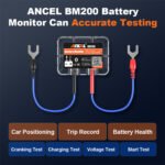 ANCEL BM200 12V Car Battery Tester Bluetooth 4.2 Battery Monitor
