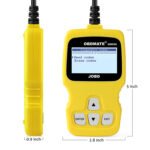 OBDMATE OM500 Car Fault Diagnosis Tool Automobile Fault Decoder for Honda Toyota