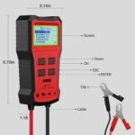 Ancel BST100 Car Battery Tester 12V AGM GEL Cell 100-2000CCA 30-220Ah Battery System Detect Automotive Diagnostic Tool