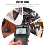 ANCEL AS100 Professional Car Diagnostic Tool OBD2 Engine Code Reader with 9 Functions