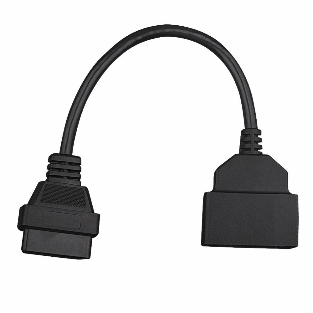 22Pin to 16Pin OBD1 to OBD2 Connect Cable for TOYOTA