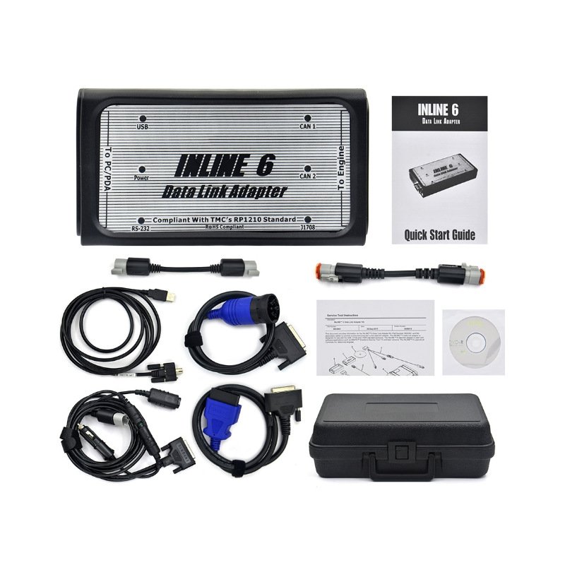 Cummins INLINE 6 Data Link Adapter Car Diagnostic Tool V7.62/ V8.7