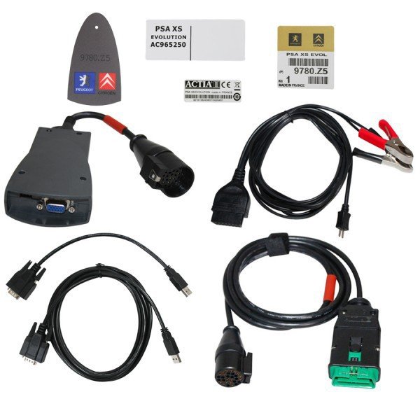 Car Diagnostic Tools PP2000 Full Chip Lexia3 DIAG BOX V7.83 for Peugeot Citroen