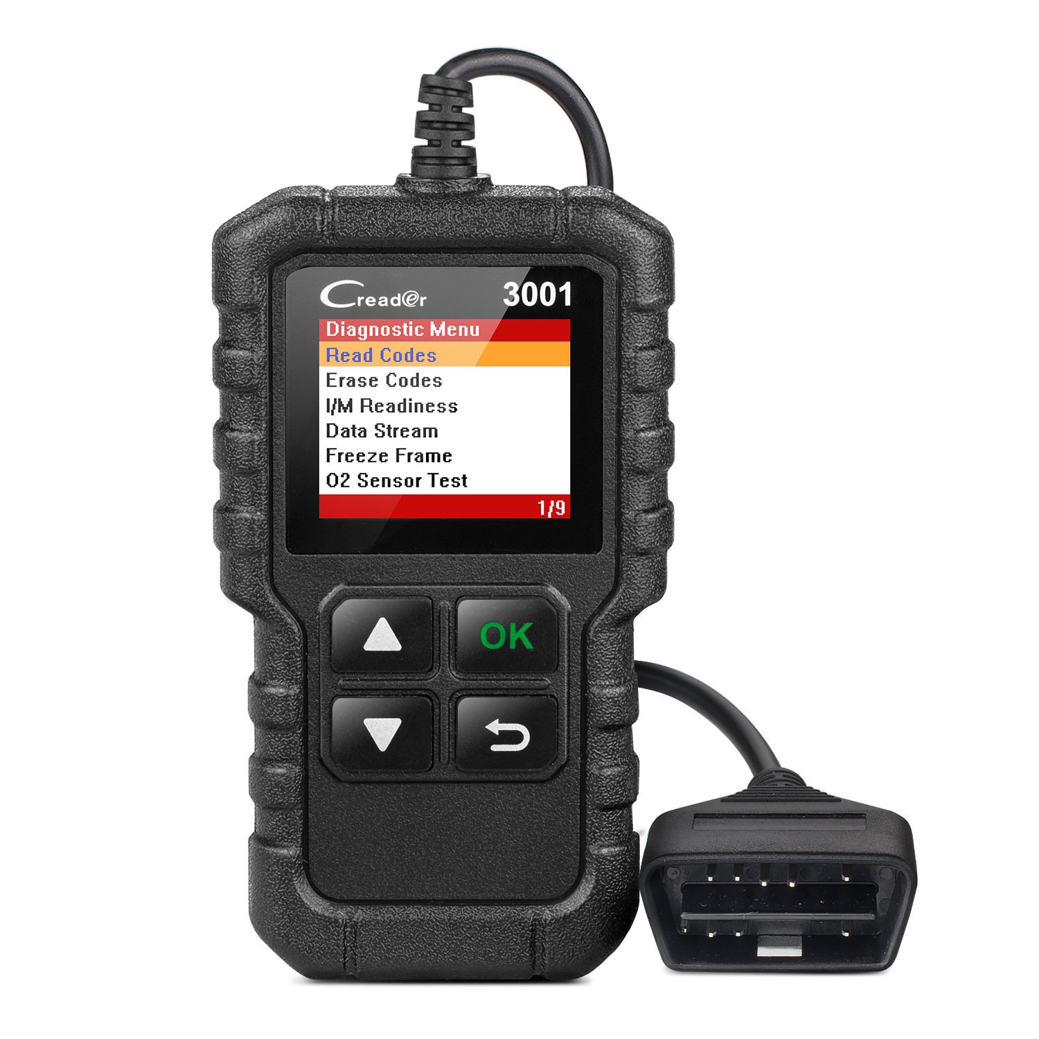 LAUNCH Creader 3001/CR3001 OBDII/EOBD Scanner Full-function Car Fault Code Reader Diagnostic Tool