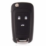 3-button Car Folding Remote Control Key Shell for Chevrolet Cruze