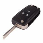 3-button Car Folding Remote Control Key Shell for Chevrolet Cruze