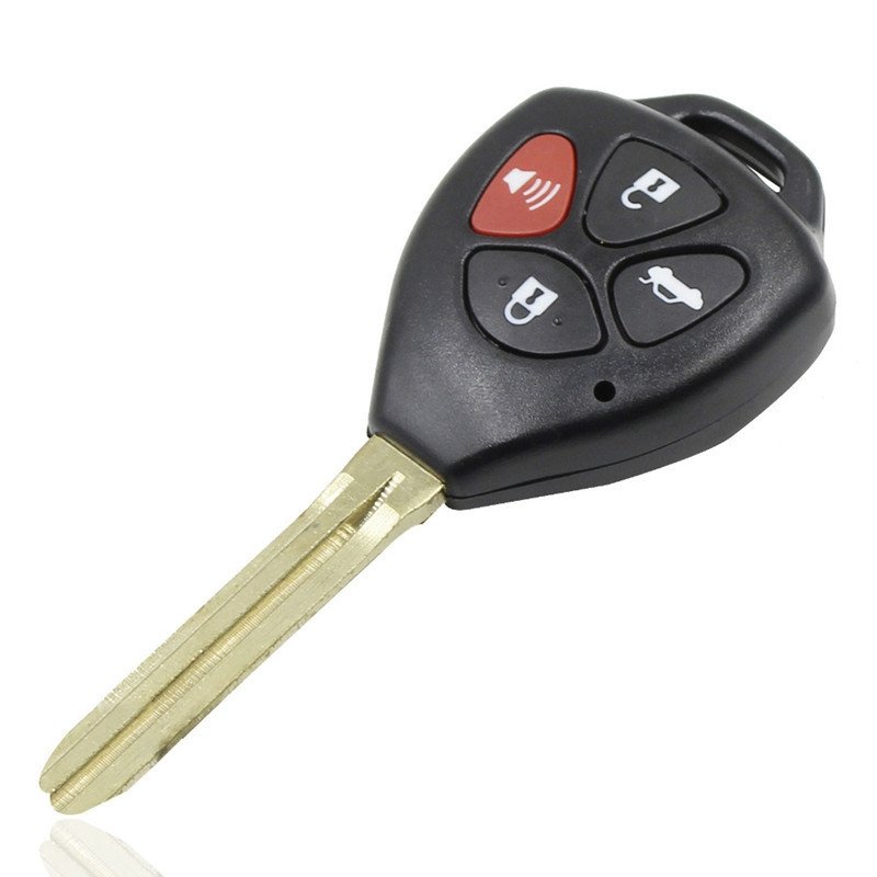 3+1 Buttons Car Remote Key Shell for Toyota Crown Camry