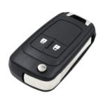 2 Buttons Folding Key Shell Car Remote Key Replacement Shell for Opel Corsa