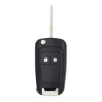 2 Buttons Folding Key Shell Car Remote Key Replacement Shell for Opel Corsa
