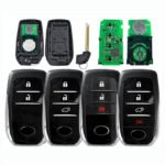 2/3/4 Buttons Smart Car Keys For New Toyota 433.58-434.30MHZ BM1EW /B3U2K2P