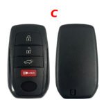 4/5/6 Buttons Car Key Shell for 2021-2024 Toyota Sienna Venza Tacoma Tundra