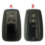 2/3 Buttons Car Key Shell For Toyota Land Cruiser Prado 2018 89904-60L80 14FCF