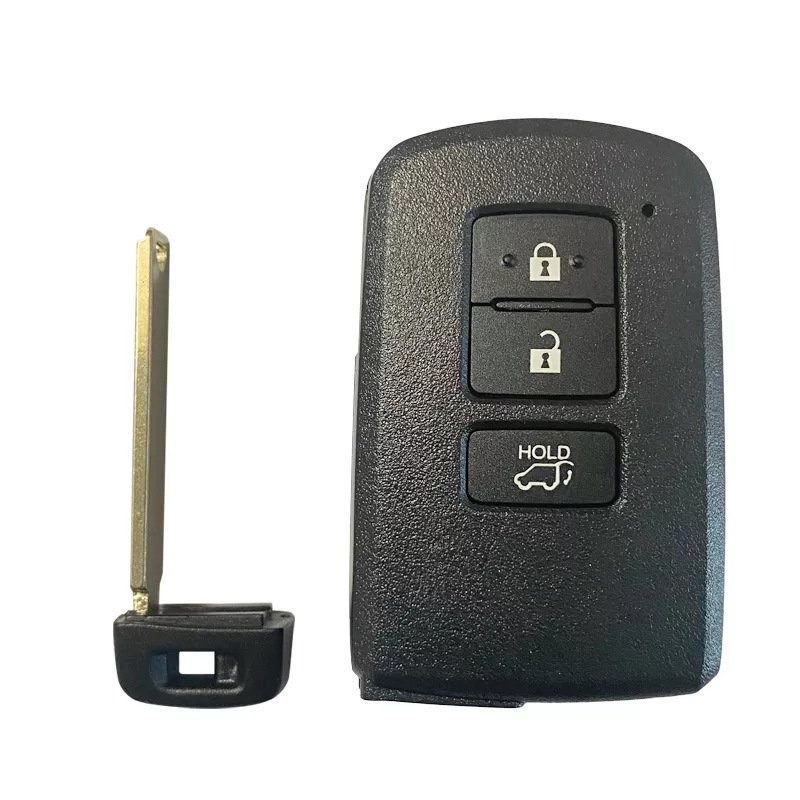 3 Buttons Car Key Shell for Toyota