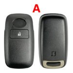 1/2/3 Buttons Car Key Replacement Shell for Toyota Yaris – 5 Packs