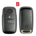 1/2/3 Buttons Car Key Replacement Shell for Toyota Yaris – 5 Packs