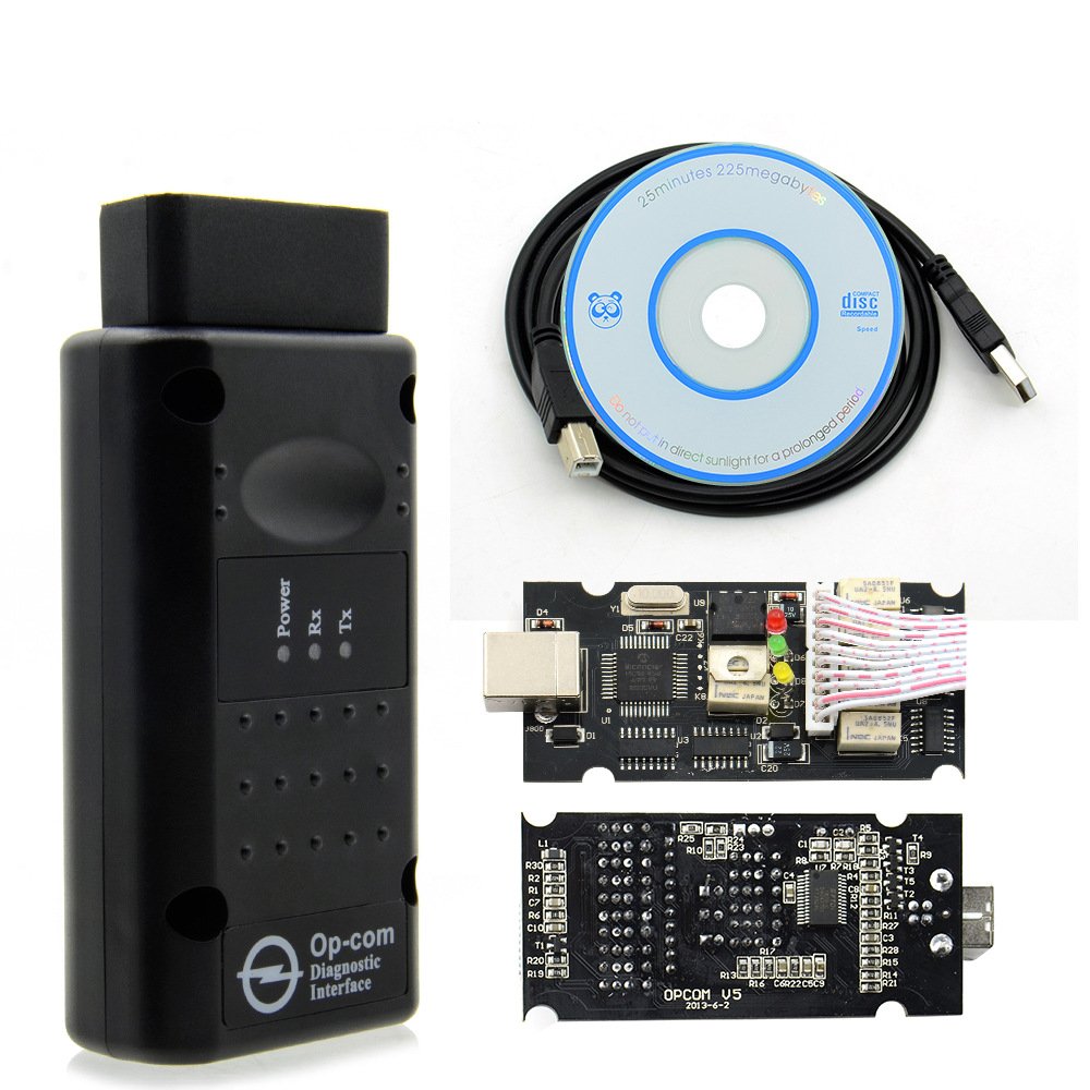 Opcom OP-Com Diagnostic Interface for Opel PIC18458 V1.99 PIC18F45K80 and FTDI Chip