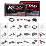 KESS V2 ECU Programmer V5.017 V2.8 KTAG V7.020 V2.25 2in1 K-Suite EU Version with Red PCB