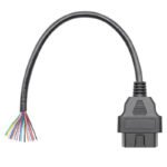 OBD2 16 Pin Male to DIY Extension Cable 30cm