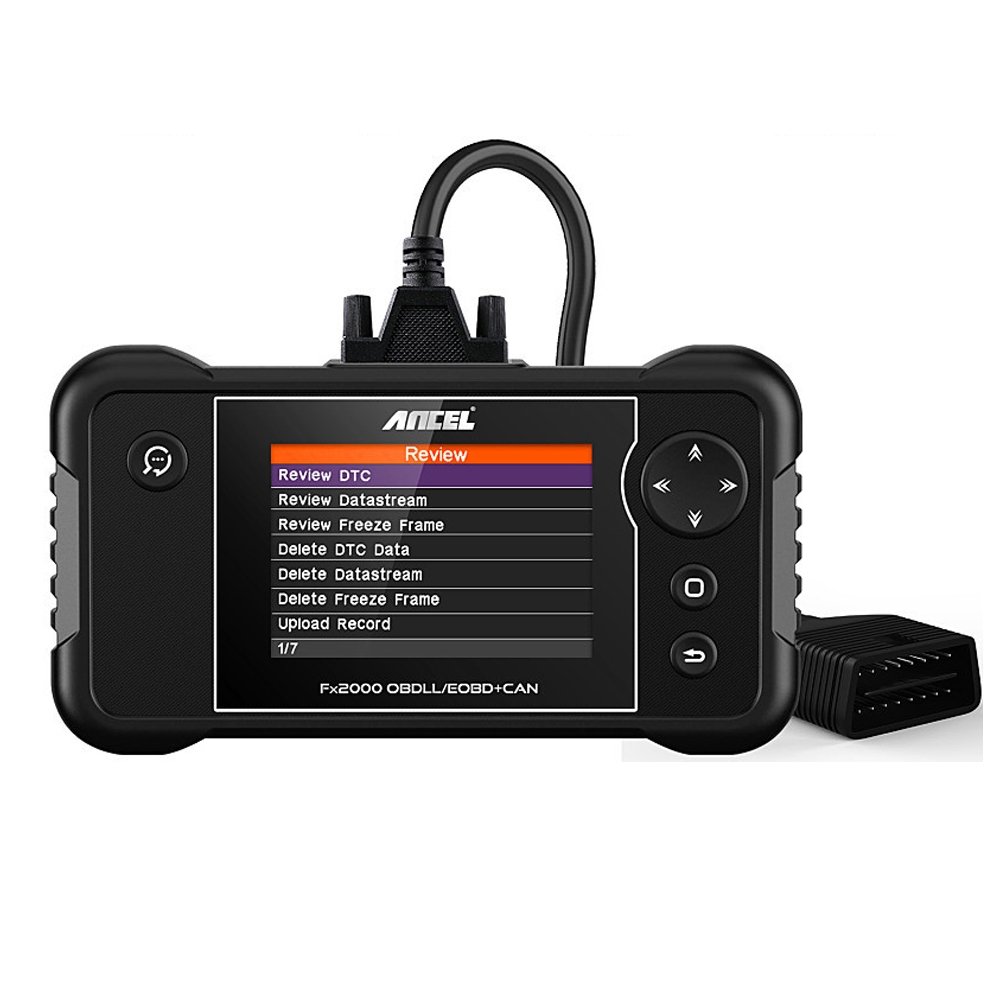 Ancel FX2000 OBD2/ EOBD+CAN Scanner Four Systems Car Diagnostic Tool Engine/ABS/SRS