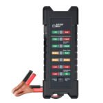 BM410 Car Battery Tester 12V /24V Digital Detector 7 LED Lights Display Loading Test Auto Battery Tester Analyzer