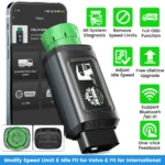 ANCEL HD100 Diesel Heavy Duty Truck Scanner Bluetooth All System DPF Regen 9/12 Pin Truck Diagnosis Tool for Cummins Caterpillar