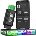 ANCEL HD100 Diesel Heavy Duty Truck Scanner Bluetooth All System DPF Regen 9/12 Pin Truck Diagnosis Tool for Cummins Caterpillar