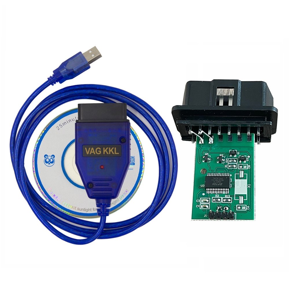 VAG KKL for 409.1 OBD2 USB Diagnostic Cable Scanner Interface for VW Audi Seat Volkswagen