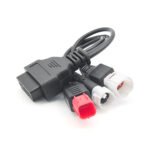 Honda Yamaha 3+4pin 6pin to OBD 16pin