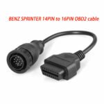 14P to 16Pin OBD2 Cable Car Diagnostic Tool Cable for Benz SPRINTER