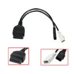 2PIN + 2PIN To 16PIN VAG Interface OBD2 Cable FOR VW AUDI