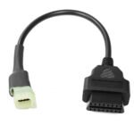 OBD2 to 4 Pin Diagnostic Cable Adapter for Honda Motorcycle