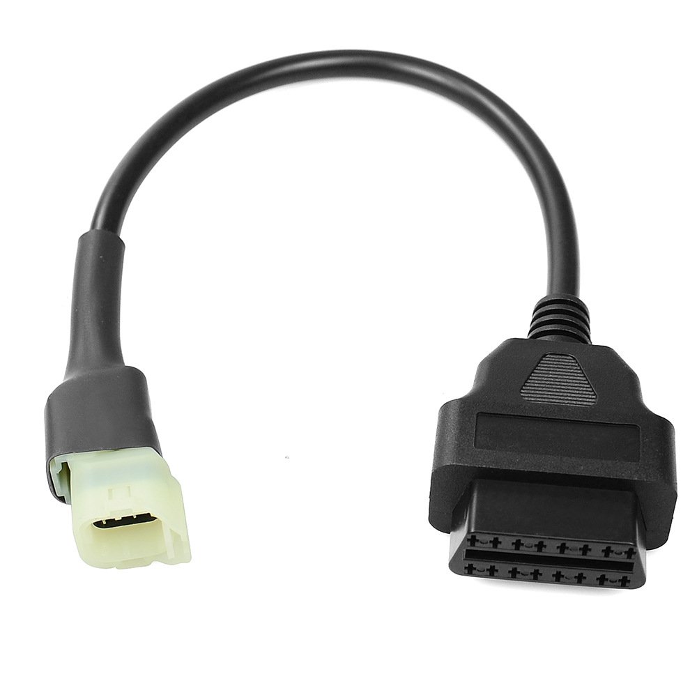 OBD2 to 4 Pin Diagnostic Cable Adapter for Honda Motorcycle