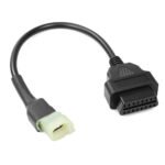 OBD2 to 4 Pin Diagnostic Cable Adapter for Honda Motorcycle