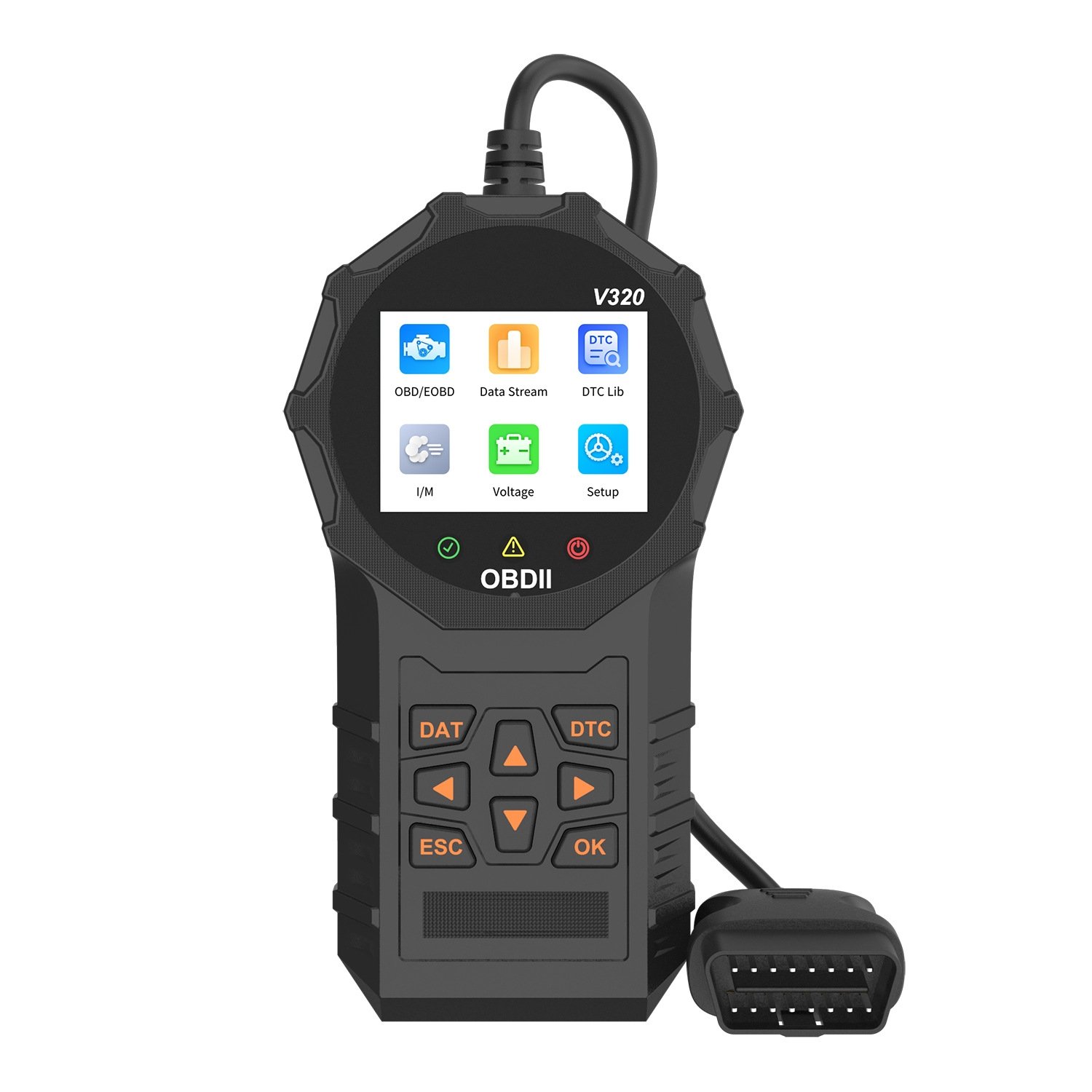 V320 OBD2 Scanner Car Diagnostic Tools Supports Nine Standard Protocols of OBD II/EOBD