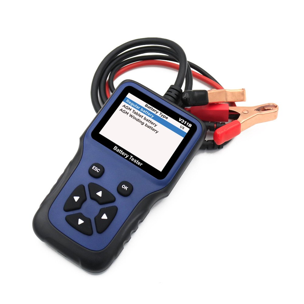 V311B 12V Car Battery Tester Motorcycle Yacht Battery Detector