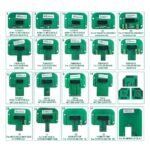 KTAG KESS KTM Dimsport LED BDM Frame 22pcs Set ECU Adapter