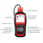 Autel Autolink AL619 ABS/SRS + CAN OBD2 ABS/ SRS Car Diagnostic Tools Multi-system