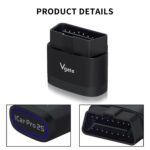Vgate iCar Pro 2S Bluetooth 5.3 Auto-sleep Car Fault Detector for All OBD2/EOBD Compliant Vehicles